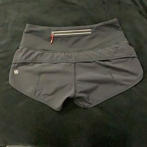 Lululemon Speed Up Running Shorts Reflective